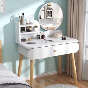 <span class=keywords><strong>3</strong></span> Modes d'éclairage Miroir blanc Bureau <span class=keywords><strong>de</strong></span> maquillage Coiffeuse Bureau <span class=keywords><strong>de</strong></span> maquillage avec <span class=keywords><strong>tiroirs</strong></span> - Product Image 6