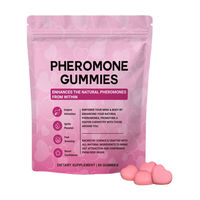 Nouvelles Gommes aux Phéromones pour Femmes 2025 – Saveur Baies Mixtes Équilibre Féminin – 60 Unités – Forme Personnalisée – Soutien Immunitaire – Meilleures Ventes