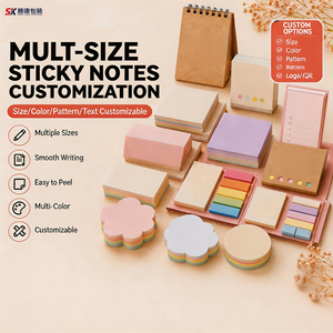 Notas Adhesivas Personalizadas SK de Varios Tamaños, Blocs de Notas Coloridos con Formas Variadas para Oficina y Escuela - Product Image 1