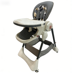 <span class=keywords><strong>Chaise</strong></span> haute électrique intelligente pour bébé, <span class=keywords><strong>berceuse</strong></span> multifonctionnelle, pliable, inclinable, à bascule, en métal, deux-en-un - Product Image 1