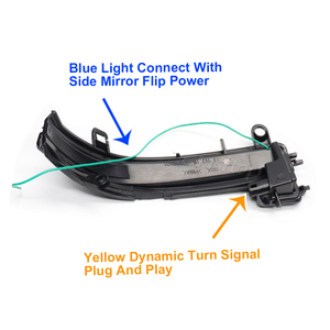 <span class=keywords><strong>Clignotant</strong></span> Dynamique LED <span class=keywords><strong>Clignotant</strong></span> Séquentiel pour <span class=keywords><strong>BMW</strong></span> X2 X1 F48F49 <span class=keywords><strong>1</strong></span> 2 <span class=keywords><strong>Serie</strong></span> F45 F46 2016-2023 Feu de Position Latéral, 2 Pièces - Product Image 6