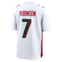 Jahitan Berkualitas Terbaik Dapat Disesuaikan # 7 ROBINSON # 5 LONDON # 3 BATES Jersey Sepak Bola Amerika