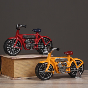 Bicicleta Vintage Unisex para Adultos, Modelo Decorativo, Cadena de Metal, para Exhibición en Interiores, Hogar u Oficina - Product Image 1