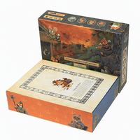 2026 Jeu de société populaire avec cartes en papier, Thème : Monde souterrain mécanique, Bassin de rivière inférieur, Mao Lin Yuan Ji, Table Tour, Stratégie anglaise