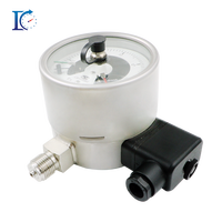 Liquid Filled Shock-Resistant Electric Contact Pressure Gauge 100mm Stainless Steel Factory Direct Custom for Pressure Alarm