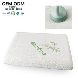 High Quality <strong>Custom</strong> Size Comfort Supportive <strong>Memory</strong> <strong>Foam</strong> Soft Neck <strong>Pillow</strong> <strong>Bamboo</strong> Neck <strong>Pillow</strong> - Product Image 3