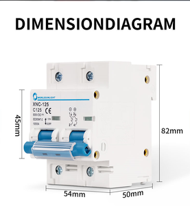 Disjoncteur miniature photovoltaïque DC XNC-125PV 10kA 250V 500V 750V 1000V 1P 2P 3P 4P 80A 100A 125A pour système PV - Product Image 4