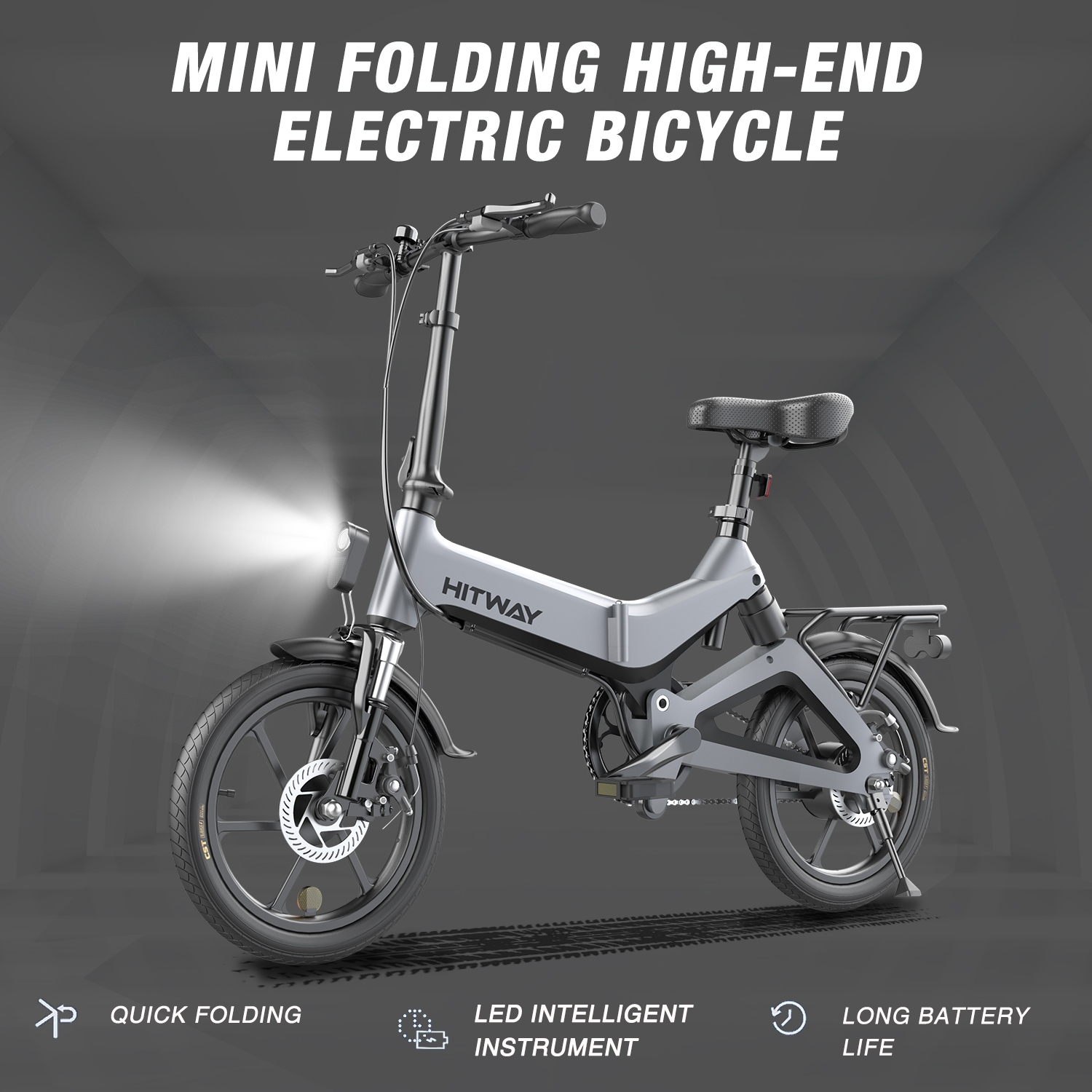 Bici Elettrica Hitway Per Donna - 28 Pollici, Batteria 36V/13Ah, Motore 250W