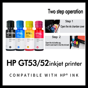 Tinta Original HP GT53 y GT52 para Impresoras HP <span class=keywords><strong>Smart</strong></span> <span class=keywords><strong>Tank</strong></span> 532, 538, 115, 617, 615, 315, 415, <span class=keywords><strong>515</strong></span>, 615, 720, 750 - Product Image 2