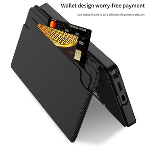 เหมาะสำหรับเคสโทรศัพท์ซัมซุง S26 อัลตร้าแบบฝาพับ กระเป๋าใส่บัตร พร้อมขาตั้ง สีพื้นเรียบ ป้องกันอย่างดี - Product Image 3