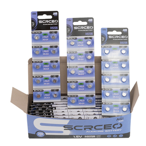 Pile de montre L621, pile alcaline AG1 pour appareils électroniques grand public, pile bouton - Product Image 2