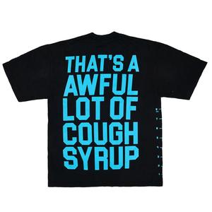 T-shirt Classica ALOCS Gamma Blue di Alta Qualità, Traspirante per l'Estate, in Cotone 100% Personalizzabile, Stile Hip Hop da Uomo - Product Image 3