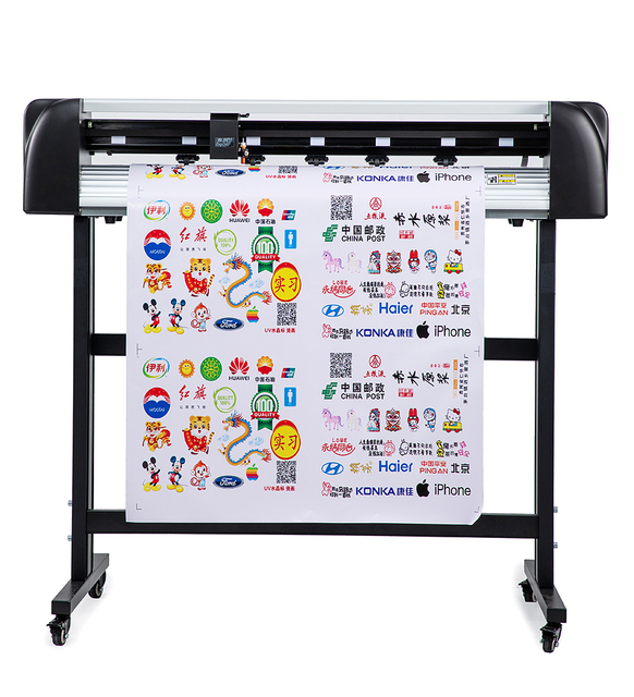 Anycut ZK1000-SF 39-Inch Automatic Vinyl Cutter Plotter Graph Plotter with CCD Contour Function Die Cutting Sticker Machine