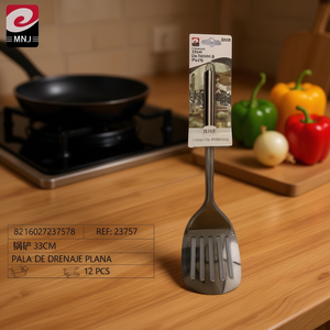 Spatula Flat Drainage 33Cm Cooking Tool - Product Image 3