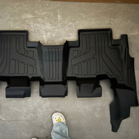 Tapis de sol durables pour Toyota Prado Série 150 2010-2023, tapis de voiture 5D à rebord profond en TPE, protection intérieure automobile, coussinets de protection pour les pieds
