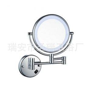 Espejo de Maquillaje Redondo Saint Ruijia 6503 con Luz LED, Espejo de Vanidad para Baño con Montaje en Pared - Product Image 5