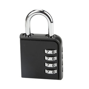 Combination <b>Padlock</b> 4 Digit Metal Mechanical Lock HB05 Resettable For Gym Cabinet Door Window Travel Use - Product Image 3