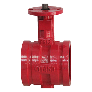 Radiant Ductile Iron Grooved for Normal Temperature Water Supply D81X-16 Grooved <b>Worm</b> Gear D81X-16 - Product Image 3