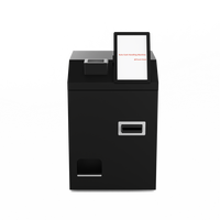 Machine de paiement en espèces multi-devises avec système logiciel d'acceptation des billets et des pièces
