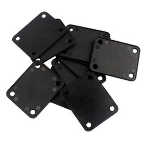 Set 10 pezzi di guarnizione in plastica nera per collo con 4 fori per chitarra e basso accessorio di protezione per strumenti musicali - Product Image 4