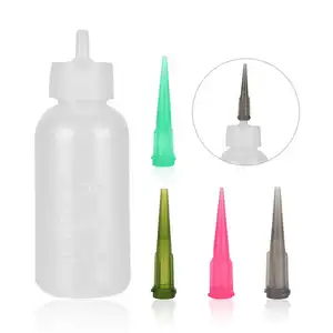 30ml Henna Tattoo Supply Squeeze Bottles Empty Bottle mit 4 Types Bottle Tips Tattoo Supply Accessories