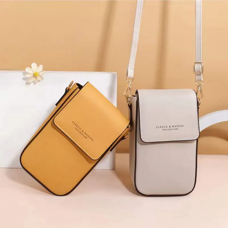 Wholesale Cell Phone Purse Bag Mini Messenger Shoulder Handbag For Women Wallet With Credit Card Slots
