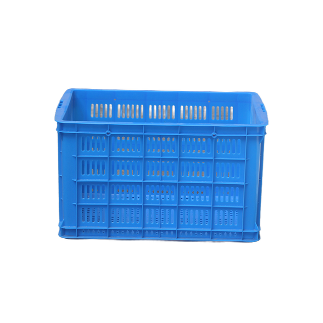 Heavy Duty 705*480*405mm Crate Basket Fruit and Vegetable Storage Box Stackable Rubber Warehouse Plastic Bins