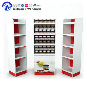 Özel Baskılı Atıştırmalık Promosyon Kağıt Standı, Marketler İçin Tezgah Üstü POS Standı, Anlık Satışlar İçin - Product Image 1