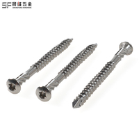 Vis à bois SUS304, vis inox pour bois, vis en acier inoxydable pour bois, vis cruciforme, vis à bois à tête fraisée Torx