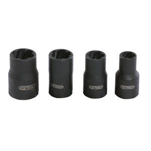 Jeu de douilles à chocs spéciaux pour rail 1/4 \ "8 à 13 mm avec impacts spéciaux - Product Image 1