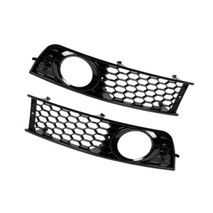 Rejilla Inferior Perforada para Parachoques Delantero de Audi A4 B6, 2001-2005, Negra, Par, OEM 8E0807681 8E0807682 - Product Image 4