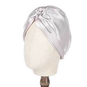 Bonnet de <span class=keywords><strong>nuit</strong></span> en <span class=keywords><strong>satin</strong></span> de soie coloré, véritable <span class=keywords><strong>satin</strong></span> croisé à plusieurs couches avec logo, accessoires, <span class=keywords><strong>turban</strong></span> en <span class=keywords><strong>satin</strong></span> pour femmes, bonnets indiens - Product Image 5