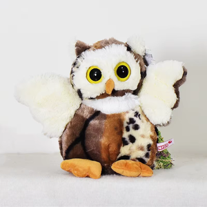 Cute Cartoon Owl <b>Plush</b> Toy Stuffed Doll Display Ornament Decoration Holiday Gift - Product Image 4