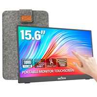 Monitor Portátil InnoView de 15.6 Pulgadas, 60Hz, Pantalla Táctil 1080P, Monitor Portátil con Pantalla Táctil de 10 Puntos y Funda Protectora