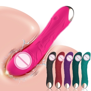 Consolador vibrador de punto G para chica japonesa, Juguetes sexuales divertidos eléctricos para adultos con potencia USB con palo de masaje de vibración - Product Image 2