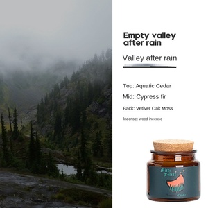 <span class=keywords><strong>เทียน</strong></span>หอมถั่วเหลืองกลิ่นหมอกป่าในฝัน บรรจุในขวดแก้วสีชา พร้อมฝาไม้ก๊อก ของตกแต่งบ้าน กลิ่นหอมผ่อนคลาย เหมาะสำหรับเป็นของขวัญ - Product Image 6