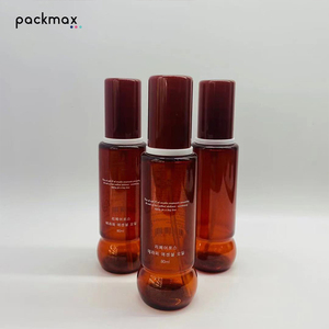 Flacon de lotion personnalisé en PET de 80 ml – Contenant vide pour sérum, fond de teint et huile capillaire, emballage avec applicateur roll-on - Product Image 4