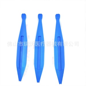 ที่ถ่างปากสำหรับทันตกรรม สีฟ้า พลาสติก แบบใช้มือ สำหรับผู้ใหญ่ - Product Image 1