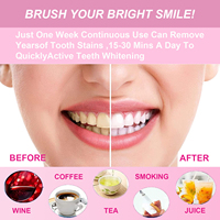Meilleure nouvelle collection de bandes blanchissantes pour les dents de qualité supérieure sans peroxyde, traitement de 30 minutes pour une utilisation à domicile, blancheur éclatante