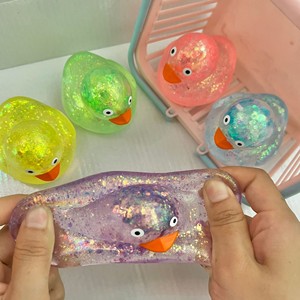 Lindo pato de maltosa blandito de subida lenta, juguete antiestrés, regalo para niños para descompresión y ventilación - Product Image 2