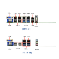 Sortie d'usine Nouvelle carte mère ATX LGA1700 Intel H610 12e/13e génération 2*DDR4 Double canal 64 Go Serveur/poste de travail SATA