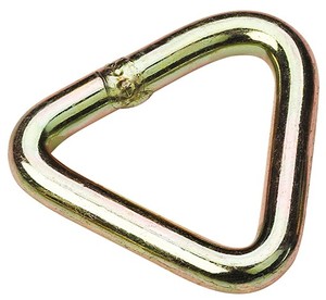 Rắn kẽm rèn D-Ring phần cứng 2 \ "tam giác thép với mạ kẽm kết thúc hàn kim loại D Ring và O Ring - Product Image 4