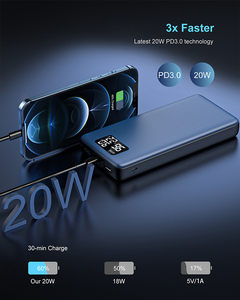 Batería Externa <span class=keywords><strong>de</strong></span> <span class=keywords><strong>Emergencia</strong></span> <span class=keywords><strong>de</strong></span> 12v y 26800mah, Portátil para Exteriores con Pantalla LED Digital, Carga Rápida PD <span class=keywords><strong>de</strong></span> 20W para Teléfonos Inteligentes y Tabletas - Product Image 3