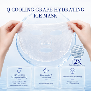 Masque facial revitalisant et apaisant EXOGAIA avec de la niacinamide, hydratant, apaisant, pour peaux sensibles, soulage les rougeurs, stabilise - Product Image 3