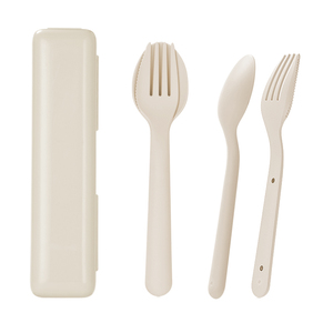 Anya biểu tượng tùy chỉnh du lịch di động 2 cái PBT thiết lập dao kéo từ muỗng nĩa đặt nhựa tái sử dụng <span class=keywords><strong>Flatware</strong></span> với hộp du lịch cắm trại - Product Image 1