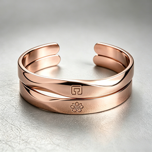 OEM Stainless Steel Custom <b>Engraved</b> Name Bracelet Personalized Quote Cuff <b>Bangle</b> Custom Jewelry - Product Image 5