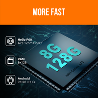 PDA Industrial T60EX 4G WiFi Octa-core a Prueba de Explosiones Atex, 9000mAh, Lector de Tarjetas NFC, Escáneres, Lector de Códigos de Barras Android, Dispositivo Portátil de 8GB