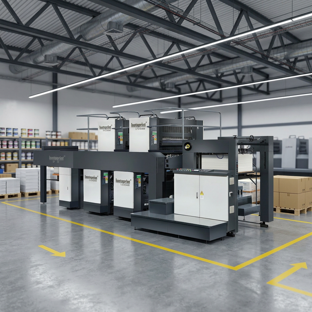 Komori Machine LTS112W-1 High-Speed Double-Sided 2-Color Offset Press for Books and Newspaper Printing