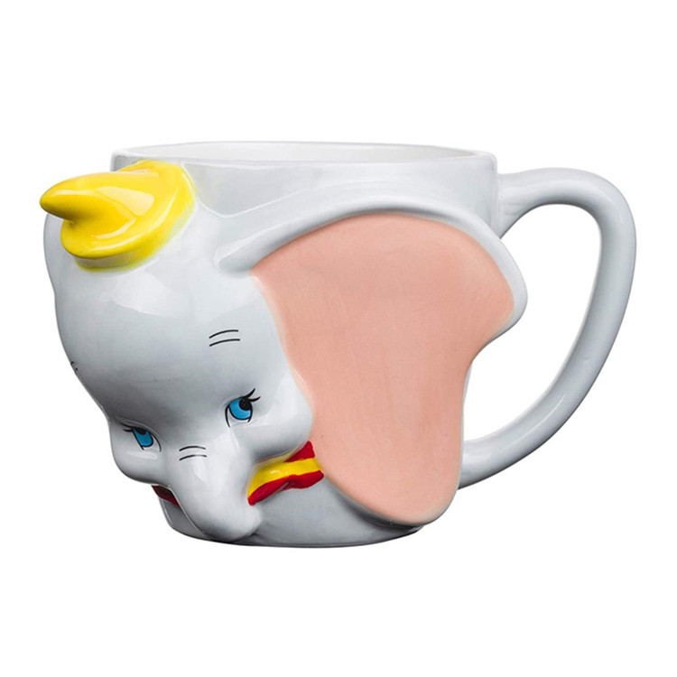 Elephant Cartoon 3D Funny Alien 12 Oz Shape Ceramic Coffee Mug| Alibaba.com