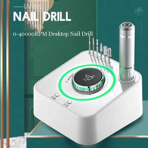 40000RPM Desktop Electric Nail Drill High Speed Polisher <b>ABS</b> <b>Machine</b> with LCD Display for Nail Removal - Product Image 3